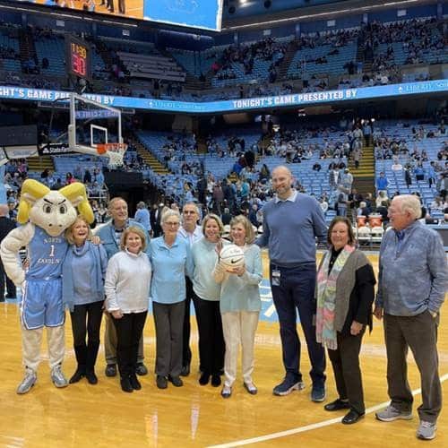 Hayes Barton Place Tarheel Basketball Sponsorship