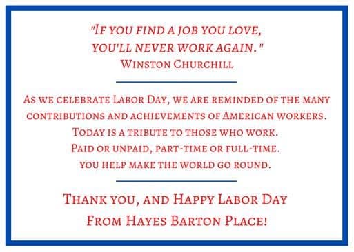 Happy Labor  Day